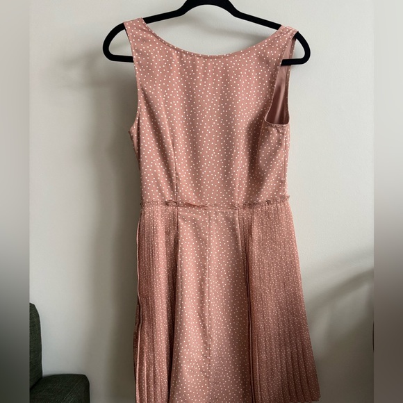 LC Lauren Conrad Pink Polka Dot Mini Dress - Picture 3 of 4